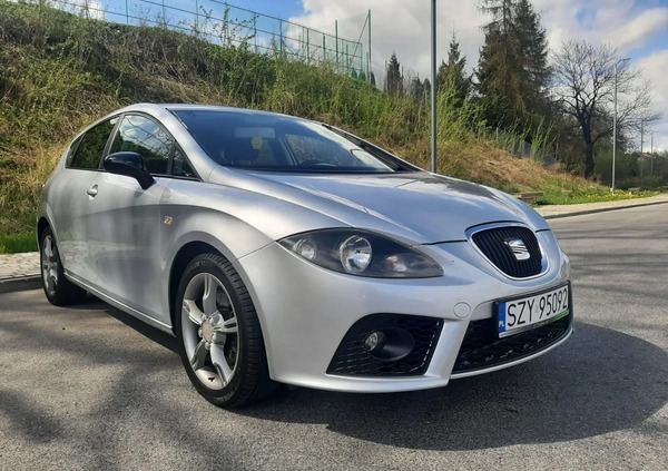 Seat Leon cena 22700 przebieg: 216000, rok produkcji 2008 z Żywiec małe 379